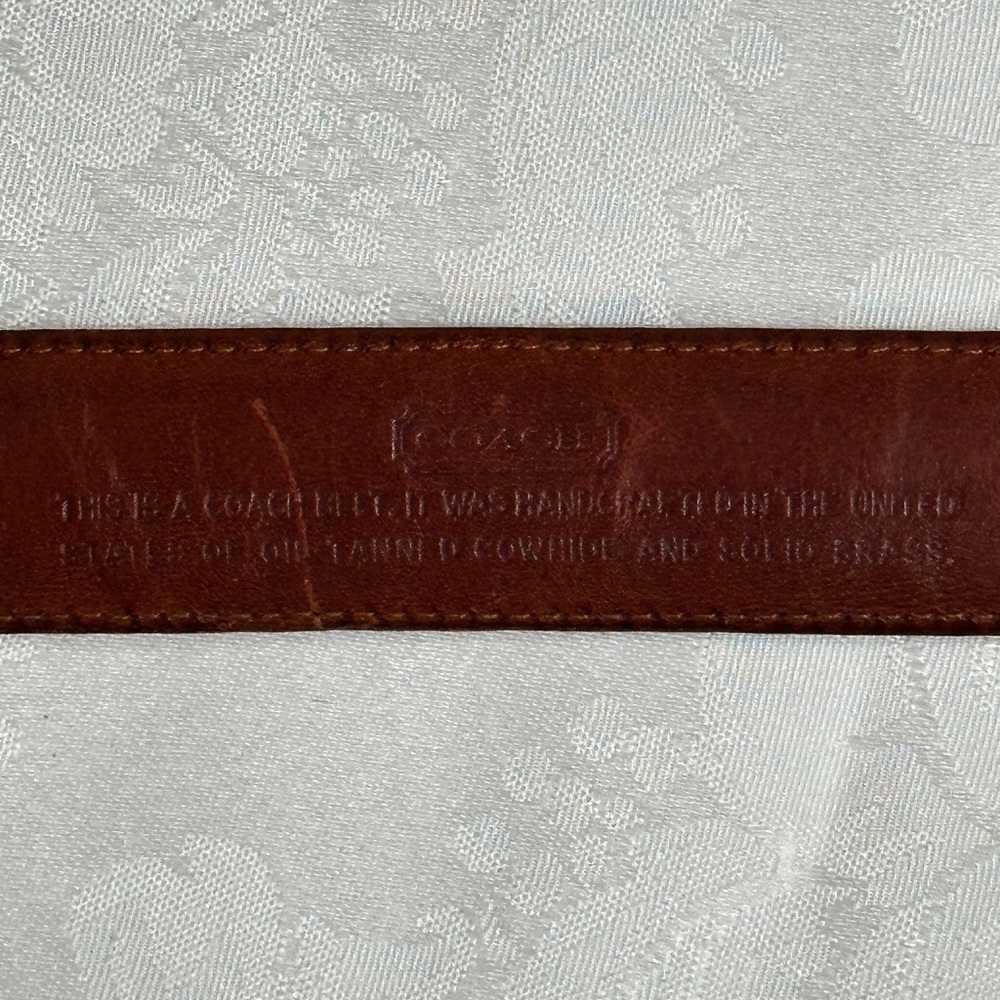 Coach belt - Picture 6 of 6
